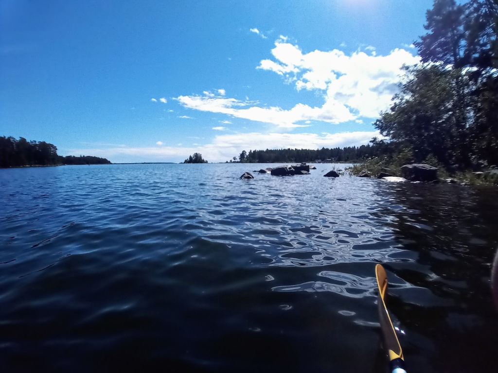 Kayaking in the Baltic Sea